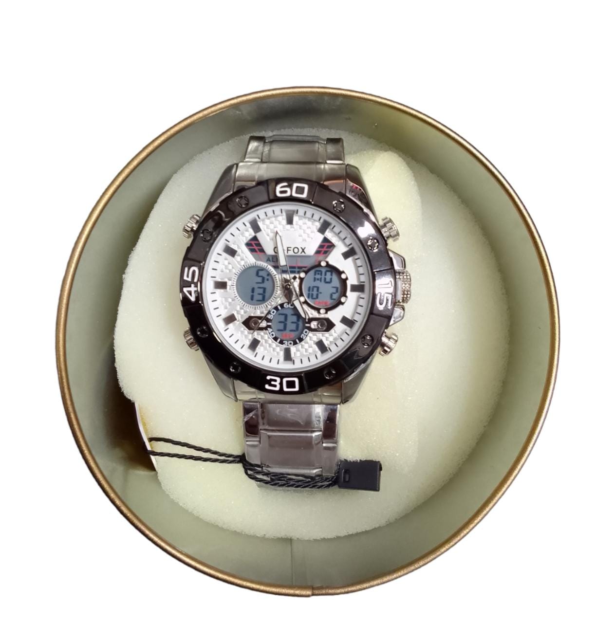 Reloj G-Fox Acero Plateado